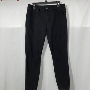 Royalty For Me Jet Black Skinny Pants